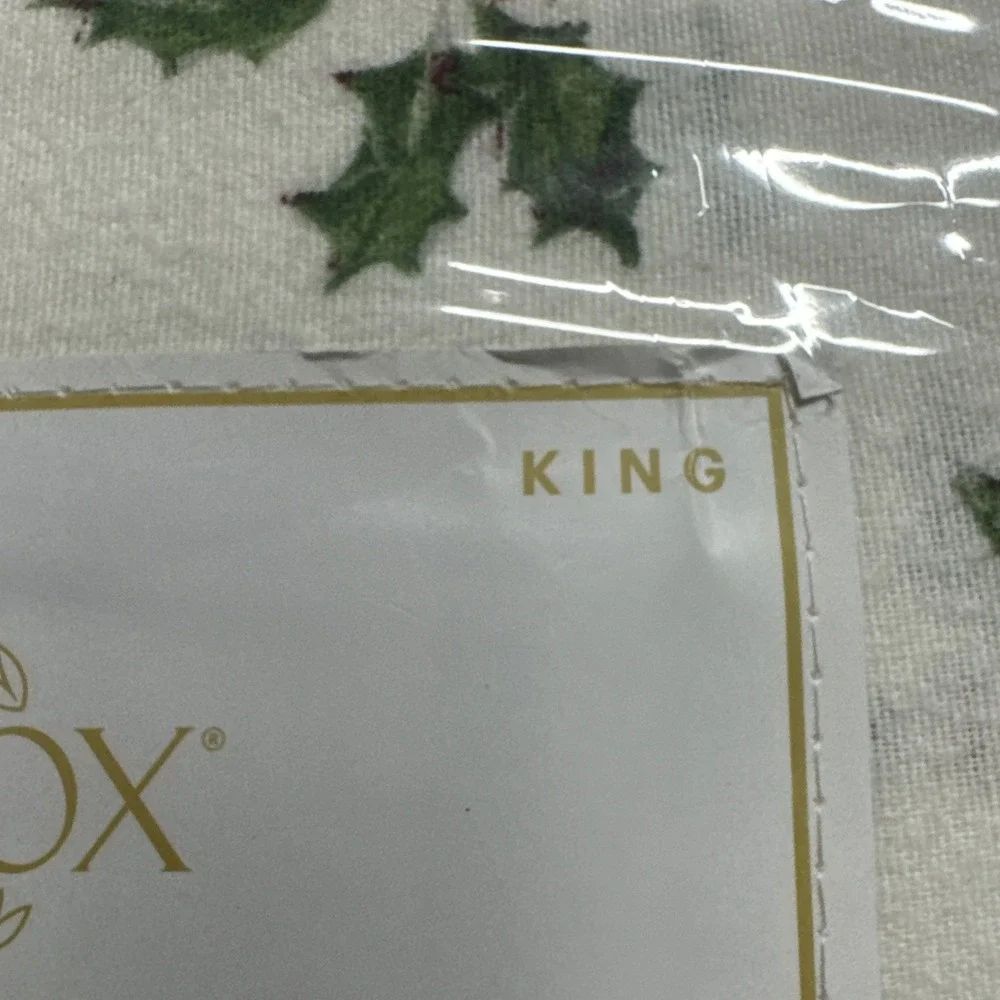 Lenox 6-Piece Soft & Warm 100% Cotton Flannel Sheet Set, King